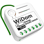 WiDom In-wall Double Switch